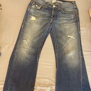 MEN’S TRUE RELIGION DENIM JEANS SIZE 34 WAIST